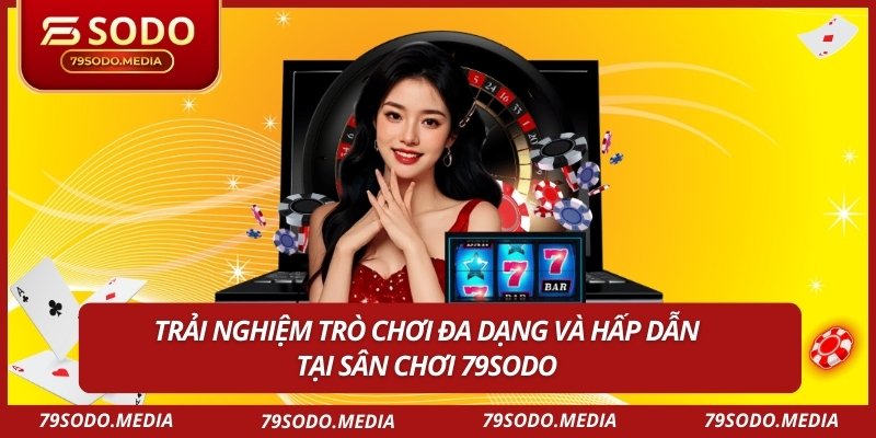Trải nghiệm trò chơi đa dạng và hấp dẫn tại sân chơi 79SODO